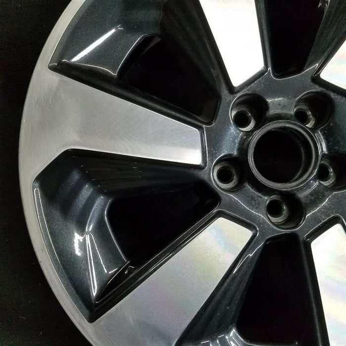 17" FORESTER 17-18 17x7 alloy 6 spoke w/machined face dark gray pockets Original OEM Wheel Rim