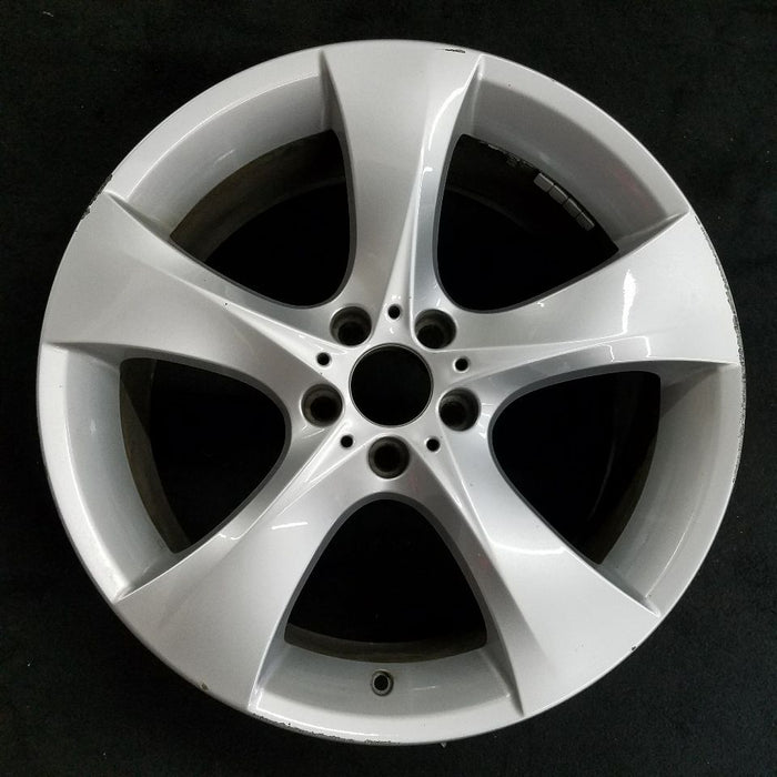 20" BMW 528i 11-16 20x8.5 alloy frt 5 spoke flared spoke silver Original OEM Wheel Rim