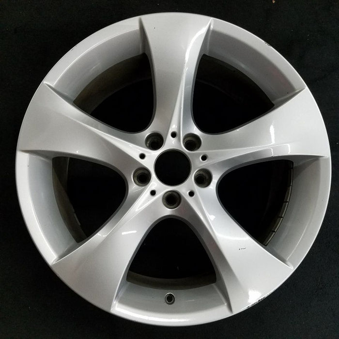 20" BMW 528i 11-16 20x9 alloy rear 5 spoke flared spoke silver Original OEM Wheel Rim