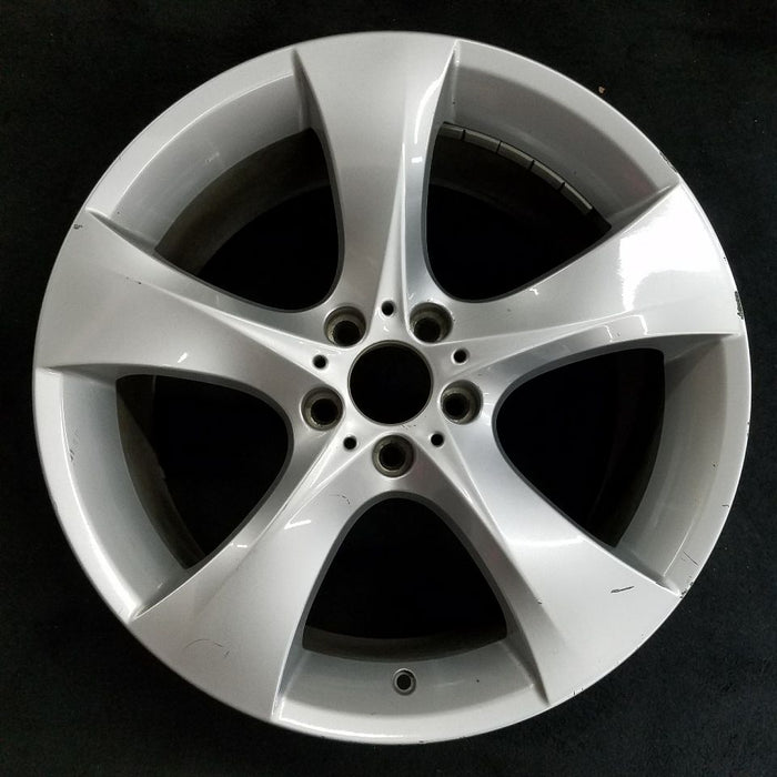 20" BMW 528i 11-16 20x9 alloy rear 5 spoke flared spoke silver Original OEM Wheel Rim