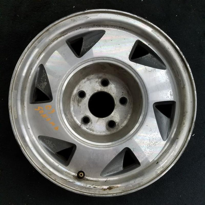 15" BLAZER S10/JIMMY S15 98 4x2 15x7 aluminum 6 slot recessed center cap Original OEM Wheel Rim