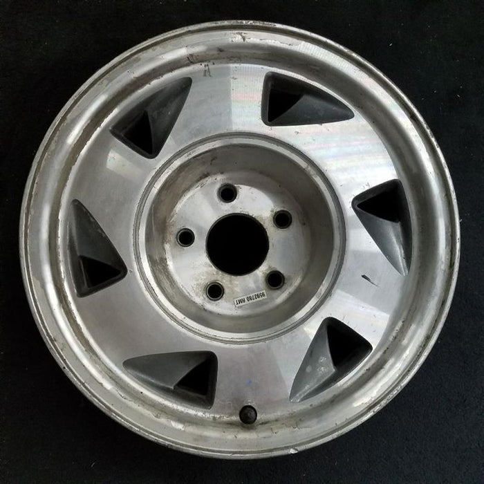 15" BLAZER S10/JIMMY S15 98 4x2 15x7 aluminum 6 slot recessed center cap Original OEM Wheel Rim