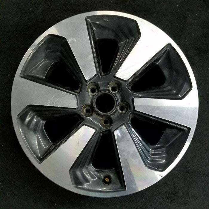 17" FORESTER 17-18 17x7 alloy 6 spoke w/machined face dark gray pockets Original OEM Wheel Rim