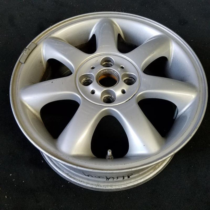 16" CLUBMAN 08-14 16x6.5 alloy 7 spoke tapered end spoke silver Original OEM Wheel Rim