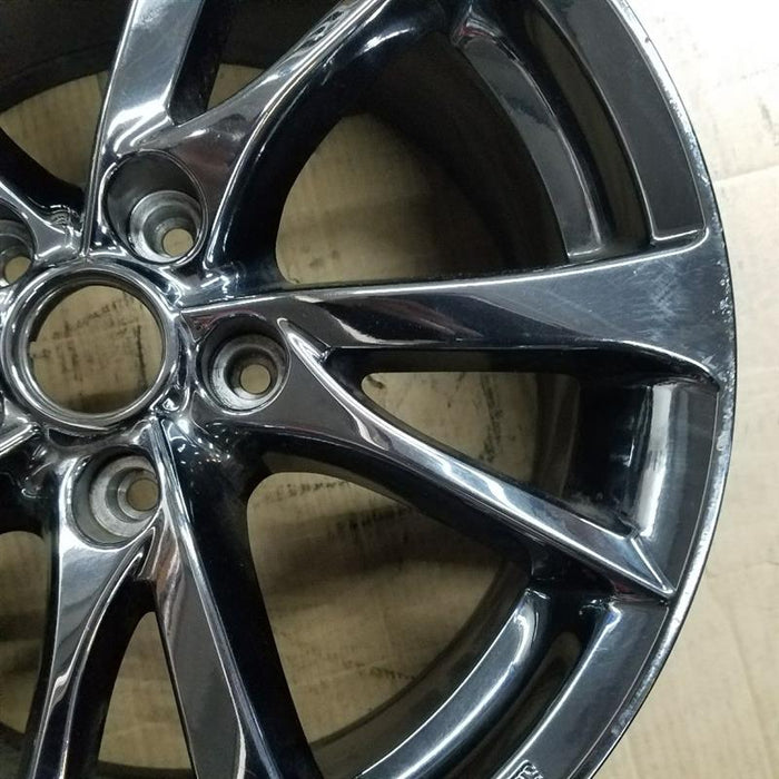 17" INFINITI Q50 14-15 17x7.5 alloy 5 V spoke alternating spoke width chrome Original OEM Wheel Rim