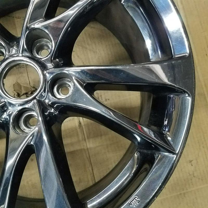 17" INFINITI Q50 14-15 17x7.5 alloy 5 V spoke alternating spoke width chrome Original OEM Wheel Rim