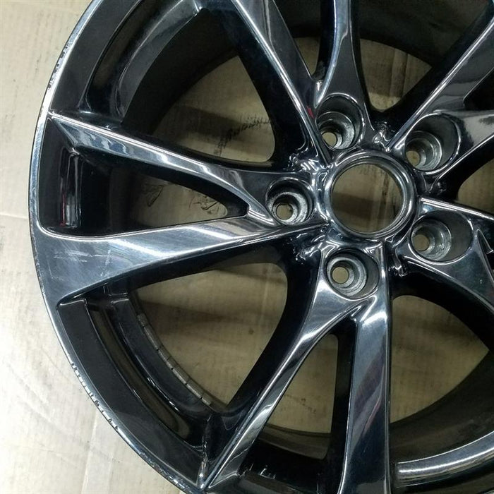 17" INFINITI Q50 14-15 17x7.5 alloy 5 V spoke alternating spoke width chrome Original OEM Wheel Rim