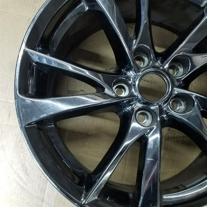 17" INFINITI Q50 14-15 17x7.5 alloy 5 V spoke alternating spoke width chrome Original OEM Wheel Rim