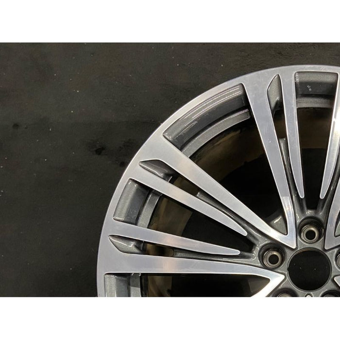 20" AUDI A8 20-21 20x9 alloy 10 slotted spokes Original OEM Wheel Rim