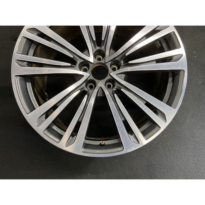 20" AUDI A8 20-21 20x9 alloy 10 slotted spokes Original OEM Wheel Rim