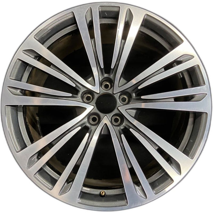 20" AUDI A8 20-21 20x9 alloy 10 slotted spokes Original OEM Wheel Rim