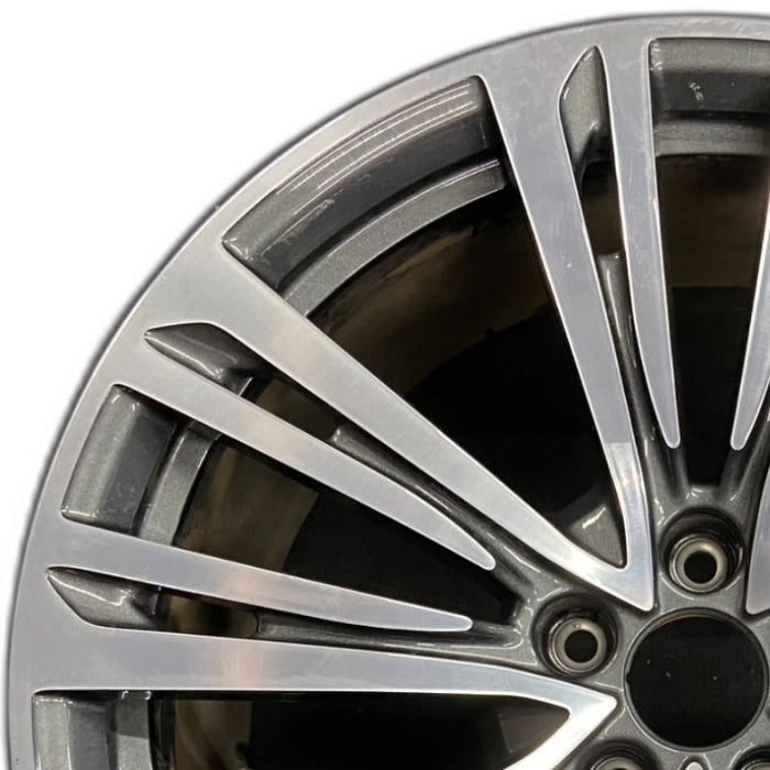 20" AUDI A8 20-21 20x9 alloy 10 slotted spokes Original OEM Wheel Rim