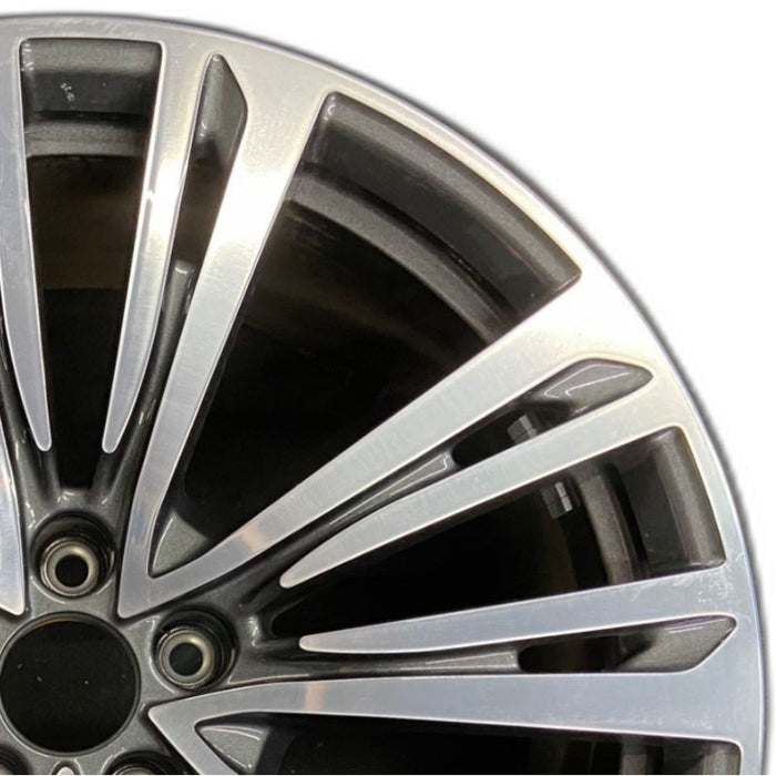 20" AUDI A8 20-21 20x9 alloy 10 slotted spokes Original OEM Wheel Rim