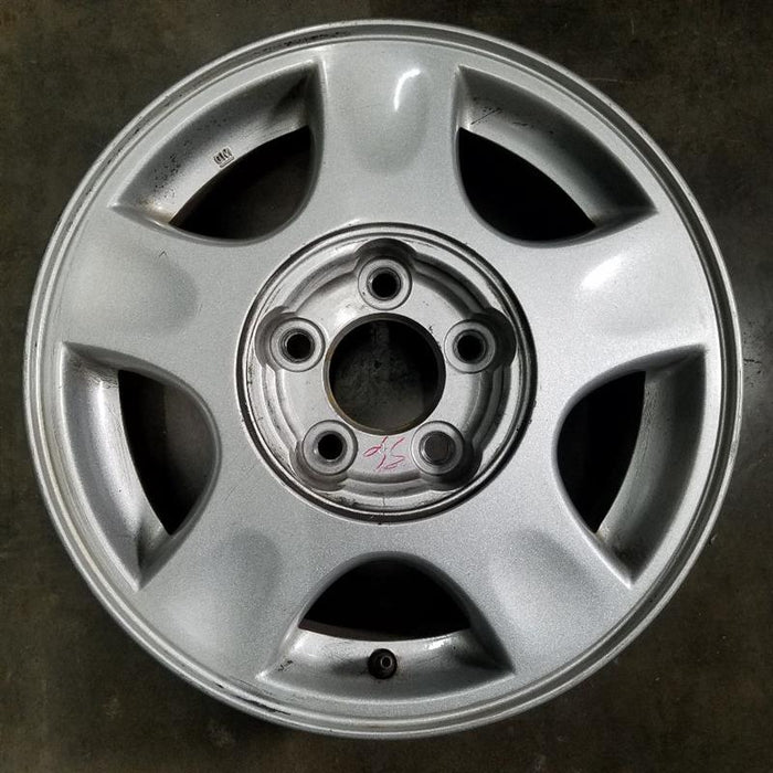 15" MALIBU 00-01 15x6 aluminum 5 spoke argent finish opt PF7 Original OEM Wheel Rim