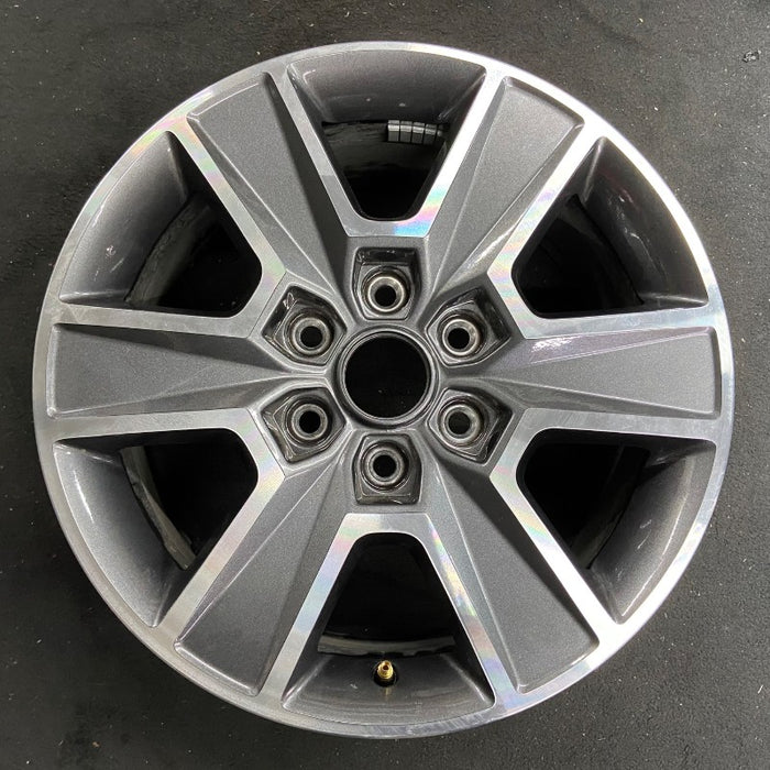 18" FORD F150 PICKUP 15-16 18x7.5 aluminum 6 spoke machined face with spoke pockets Original OEM Wheel Rim