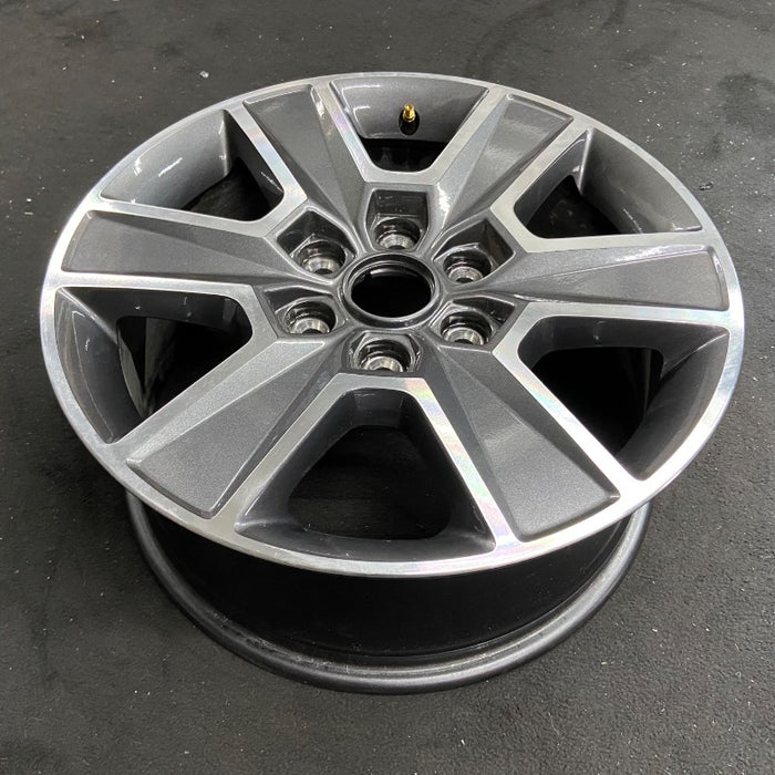 18" FORD F150 PICKUP 15-16 18x7.5 aluminum 6 spoke machined face with spoke pockets Original OEM Wheel Rim