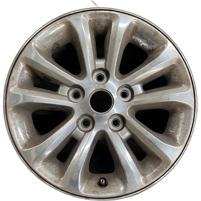 17" DODGE 1500 PICKUP 13-18 17x7 aluminum 10 spoke chrome clad opt WFJ Original OEM Wheel Rim