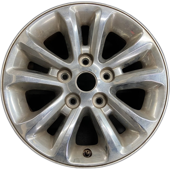 17" DODGE 1500 PICKUP 13-18 17x7 aluminum 10 spoke chrome clad opt WFJ Original OEM Wheel Rim