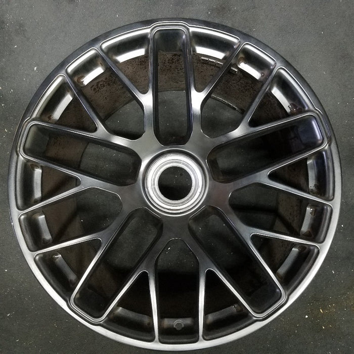 20" PORSCHE 911 14-16 991 model 96.5" WB 20x11 rear w/central locking hub 20 spoke Original OEM Wheel Rim