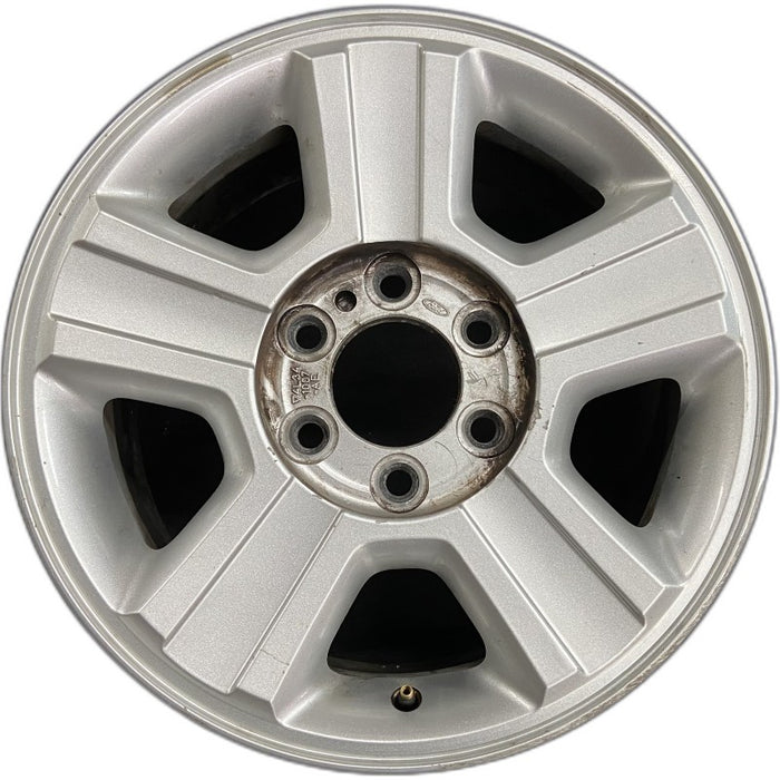 17" FORD F150 PICKUP 04 New Style 17x7.5 aluminum 5 spoke grooved spokes w/o dark paint Original OEM Wheel Rim