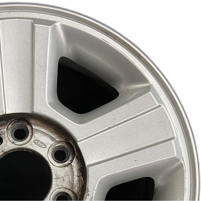 17" FORD F150 PICKUP 04 New Style 17x7.5 aluminum 5 spoke grooved spokes w/o dark paint Original OEM Wheel Rim