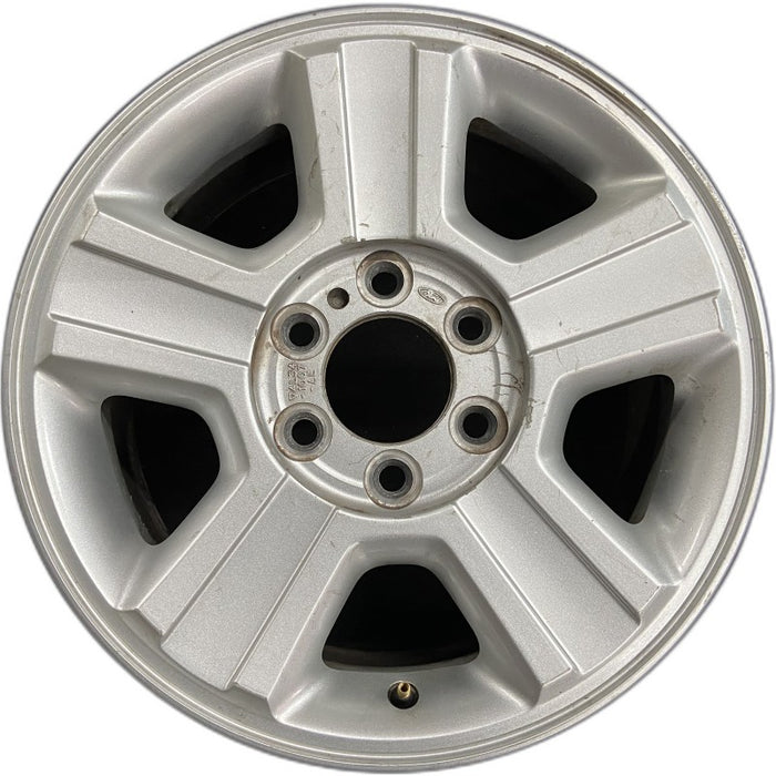 17" FORD F150 PICKUP 04 New Style 17x7.5 aluminum 5 spoke grooved spokes w/o dark paint Original OEM Wheel Rim