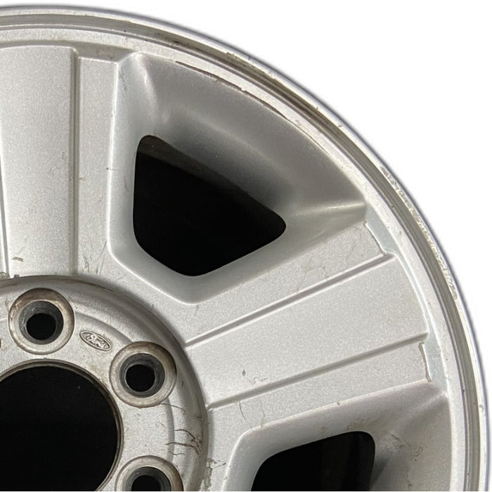 17" FORD F150 PICKUP 04 New Style 17x7.5 aluminum 5 spoke grooved spokes w/o dark paint Original OEM Wheel Rim