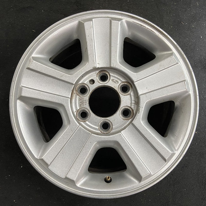 17" FORD F150 PICKUP 04 New Style 17x7.5 aluminum 5 spoke grooved spokes w/o dark paint Original OEM Wheel Rim