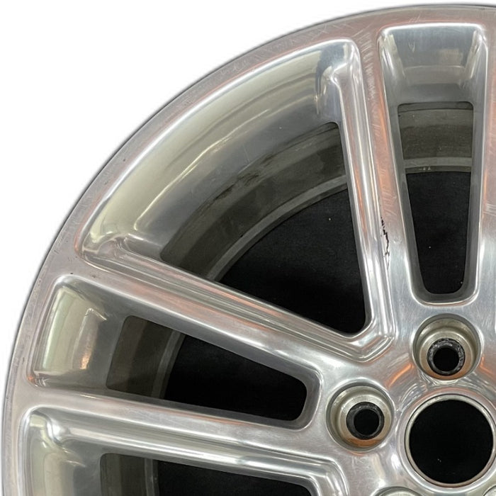 19" MUSTANG 16 19x8.5 aluminum 10 spoke straight spoke polished 5 split spokes Original OEM Wheel Rim