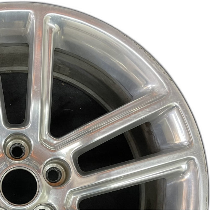 19" MUSTANG 16 19x8.5 aluminum 10 spoke straight spoke polished 5 split spokes Original OEM Wheel Rim