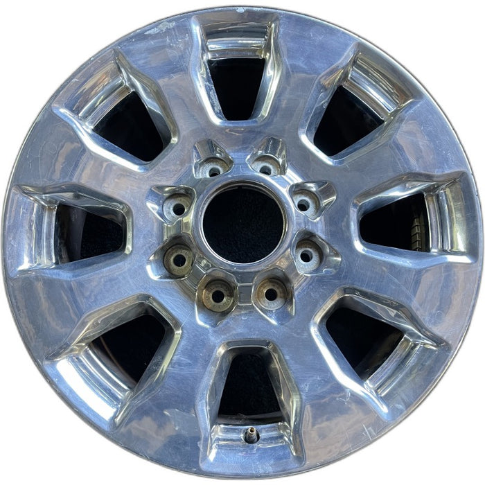 20" FORD F250SD PICKUP 17 20x8 aluminum TPMS 8 spoke chrome 4" center cap ID HC3C-1007-FA Original OEM Wheel Rim