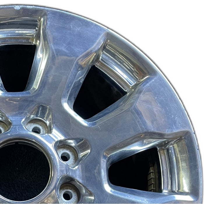 20" FORD F250SD PICKUP 17 20x8 aluminum TPMS 8 spoke chrome 4" center cap ID HC3C-1007-FA Original OEM Wheel Rim