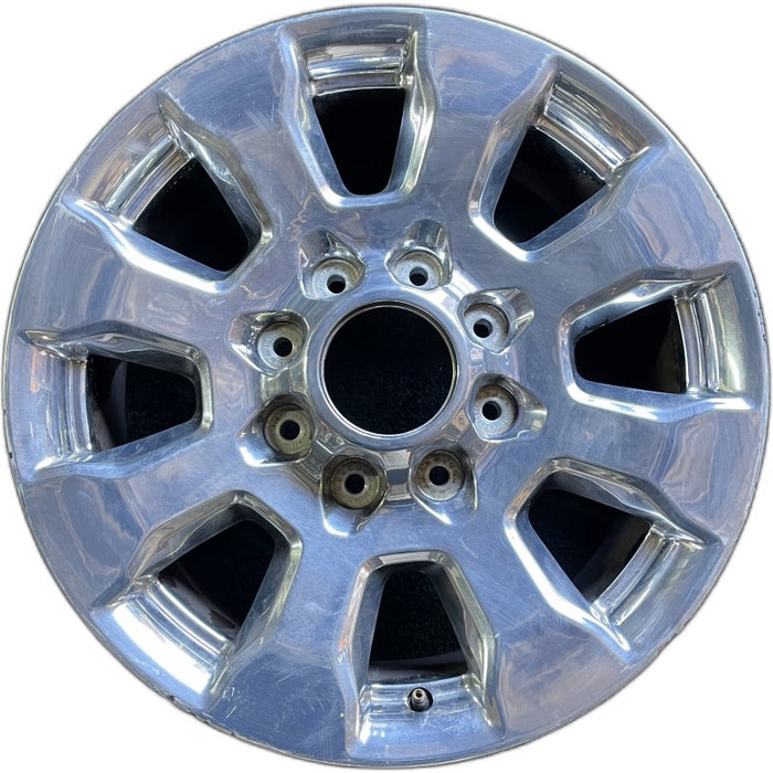 20" FORD F250SD PICKUP 17 20x8 aluminum TPMS 8 spoke chrome 4" center cap ID HC3C-1007-FA Original OEM Wheel Rim