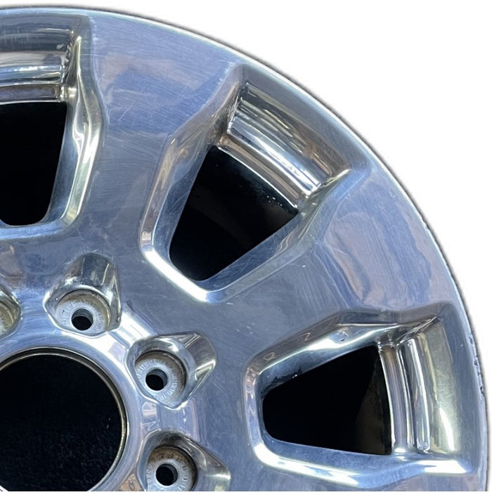 20" FORD F250SD PICKUP 17 20x8 aluminum TPMS 8 spoke chrome 4" center cap ID HC3C-1007-FA Original OEM Wheel Rim