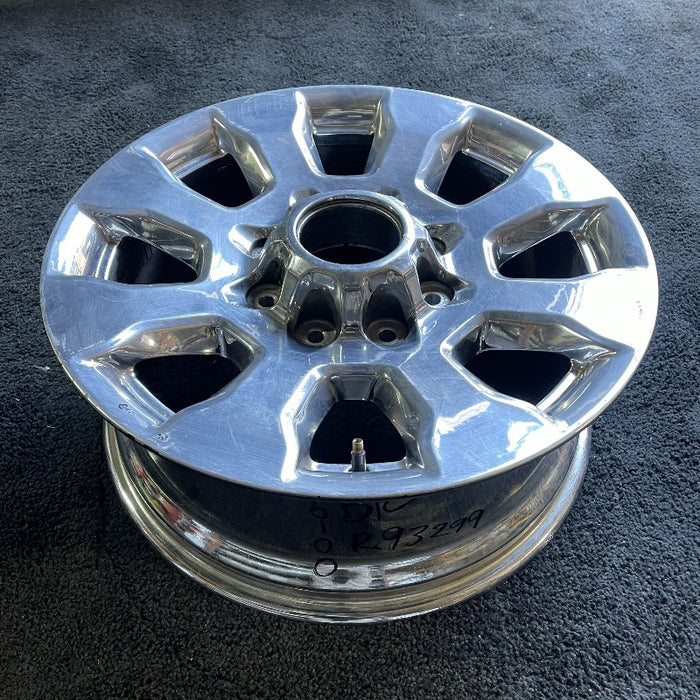 20" FORD F250SD PICKUP 17 20x8 aluminum TPMS 8 spoke chrome 4" center cap ID HC3C-1007-FA Original OEM Wheel Rim