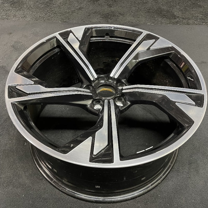 20" AUDI RS5 19 20x9 alloy Fastback sportback flared spoke machined face w/ inlay Original OEM Wheel Rim