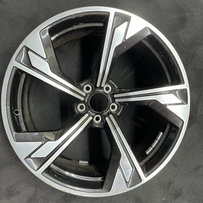 20" AUDI RS5 19 20x9 alloy Fastback sportback flared spoke machined face w/ inlay Original OEM Wheel Rim