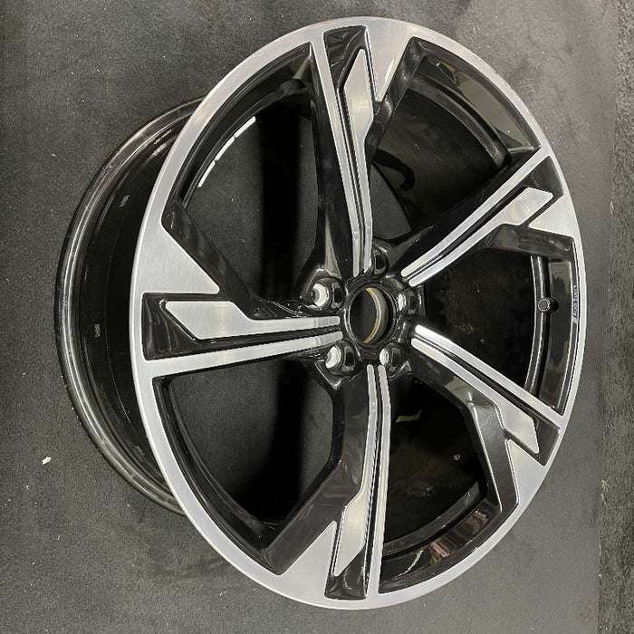 20" AUDI RS5 19 20x9 alloy Fastback sportback flared spoke machined face w/ inlay Original OEM Wheel Rim