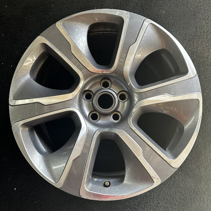 21" RANGE ROVER 18-21 21x9.5 alloy 6 spoke machined face gray accents R. Original OEM Wheel Rim