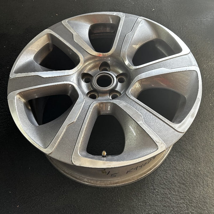 21" RANGE ROVER 18-21 21x9.5 alloy 6 spoke machined face gray accents R. Original OEM Wheel Rim