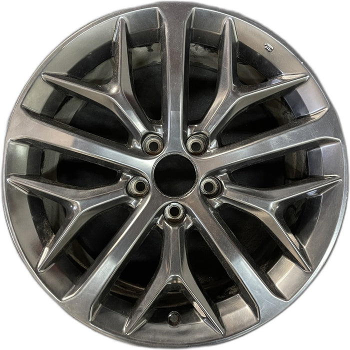 18" CIVIC 20-21 18x8 alloy w/o outer red accent; Y spoke design w/o machined face Original OEM Wheel Rim