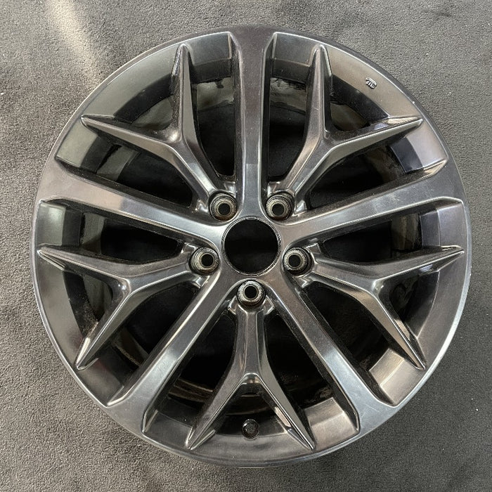 18" CIVIC 20-21 18x8 alloy w/o outer red accent; Y spoke design w/o machined face Original OEM Wheel Rim