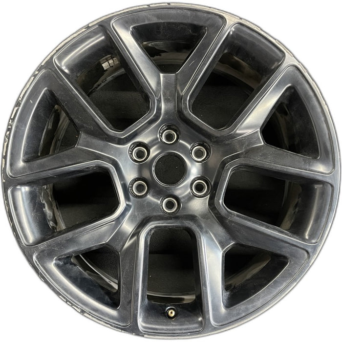 22" DODGE 1500 PICKUP 20   6 lug  22x9 5 spoke opt WPH  black Original OEM Wheel Rim