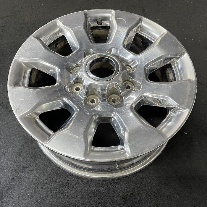 20" FORD F250SD PICKUP 17 20x8 aluminum TPMS 8 spoke chrome 4" center cap ID HC3C-1007-FA Original OEM Wheel Rim