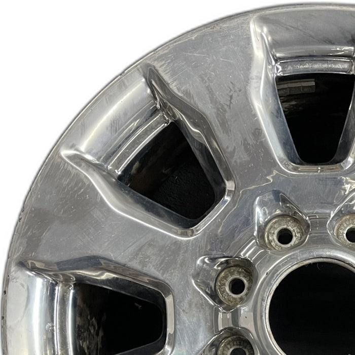 20" FORD F250SD PICKUP 17 20x8 aluminum TPMS 8 spoke chrome 4" center cap ID HC3C-1007-FA Original OEM Wheel Rim