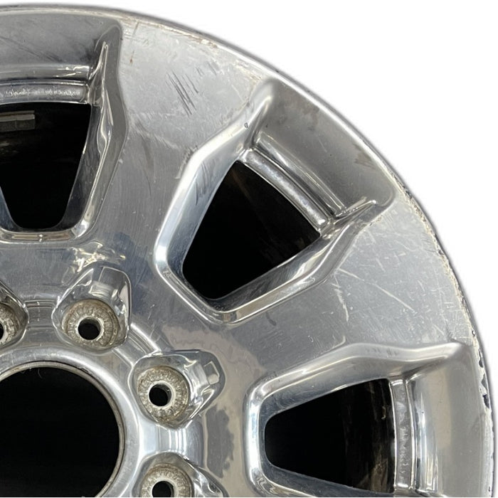 20" FORD F250SD PICKUP 17 20x8 aluminum TPMS 8 spoke chrome 4" center cap ID HC3C-1007-FA Original OEM Wheel Rim