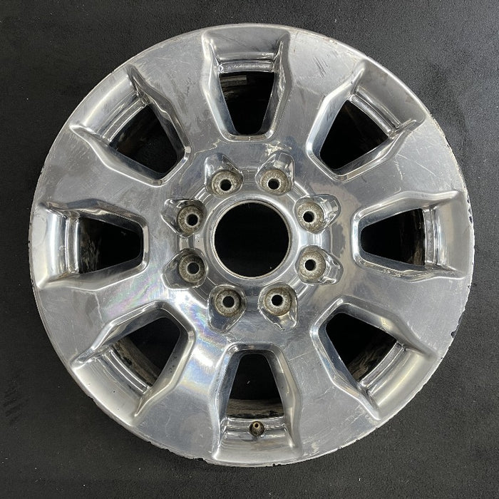 20" FORD F250SD PICKUP 17 20x8 aluminum TPMS 8 spoke chrome 4" center cap ID HC3C-1007-FA Original OEM Wheel Rim