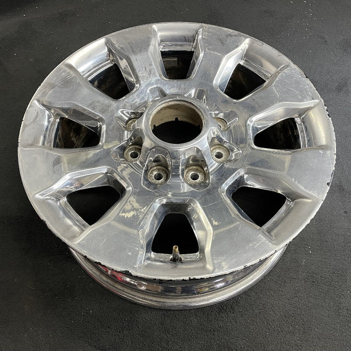 20" FORD F250SD PICKUP 17 20x8 aluminum TPMS 8 spoke chrome 4" center cap ID HC3C-1007-FA Original OEM Wheel Rim