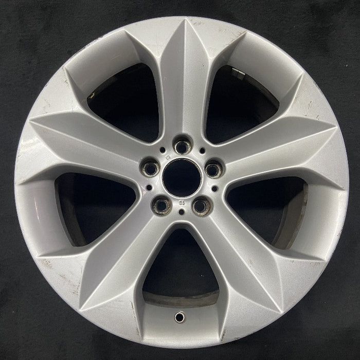 19" BMW X6 08-09 19x9 alloy frt 48mm offset 5 spoke wide groove spoke Original OEM Wheel Rim