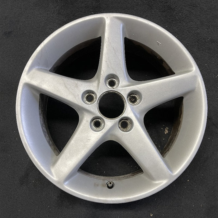 16" RSX 02-04 16x6.5 alloy 5 spoke silver Original OEM Wheel Rim